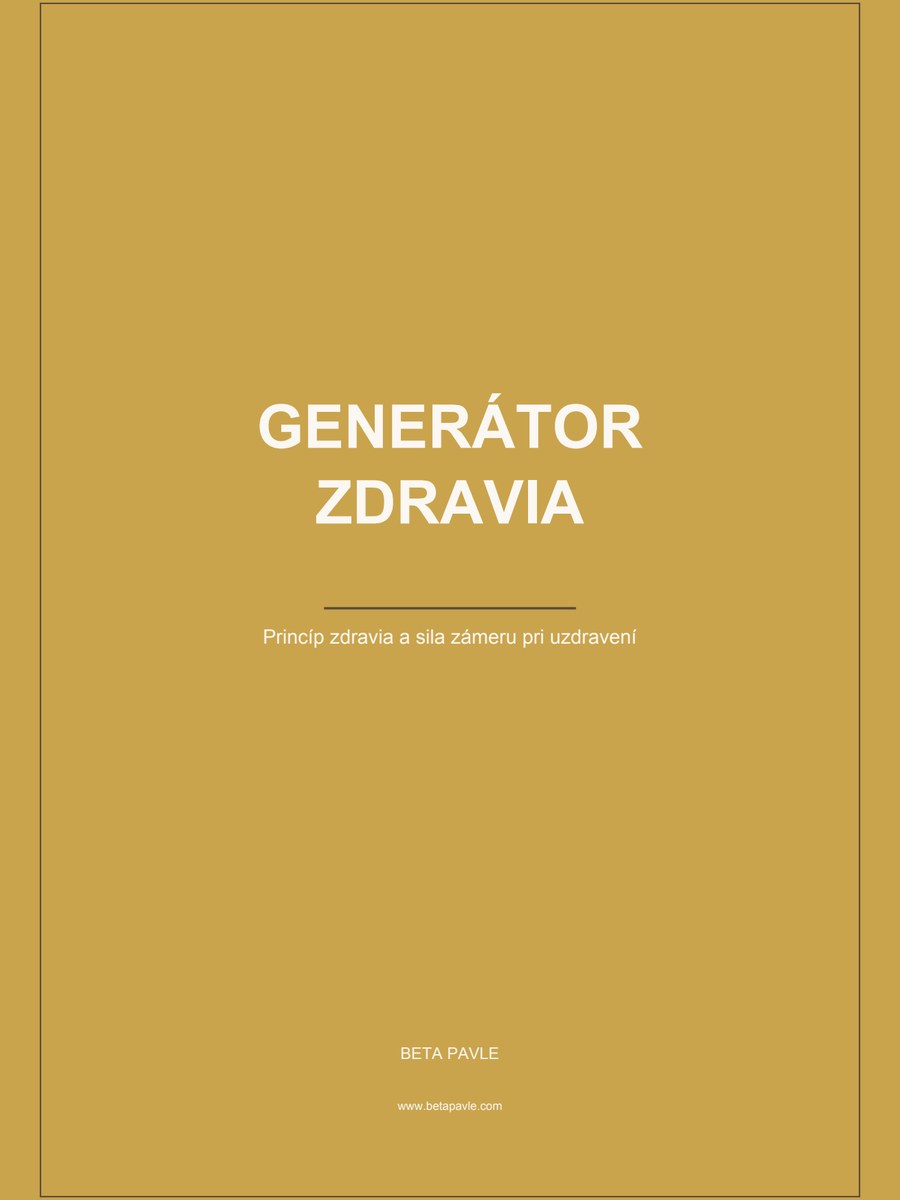 Generátor zdravia